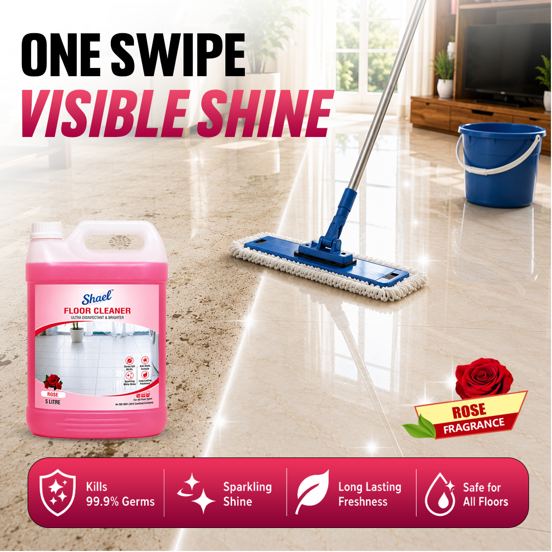 Shael Rose Floor Cleaner 5 Litre | Floral Fresh Shine