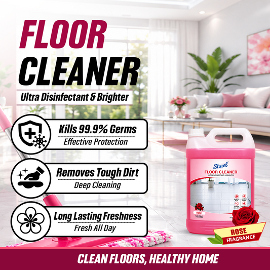 Shael Rose Floor Cleaner 5 Litre | Floral Fresh Shine