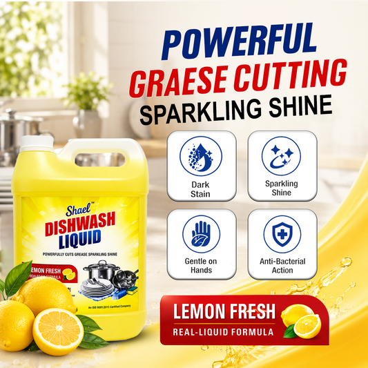 Shael Lemon Floor Cleaner 5 Litre | Floral Fresh Shine