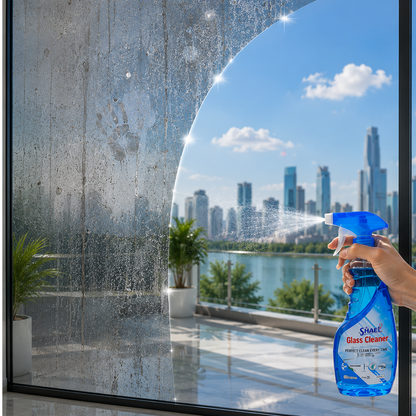 Shael Glass Cleaner – Streak-Free Shine & Powerful Stain Remover