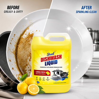 Shael Lemon Floor Cleaner 5 Litre | Floral Fresh Shine