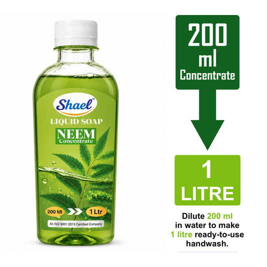 Shael Neem Liquid Soap Concentrate (200 ml)