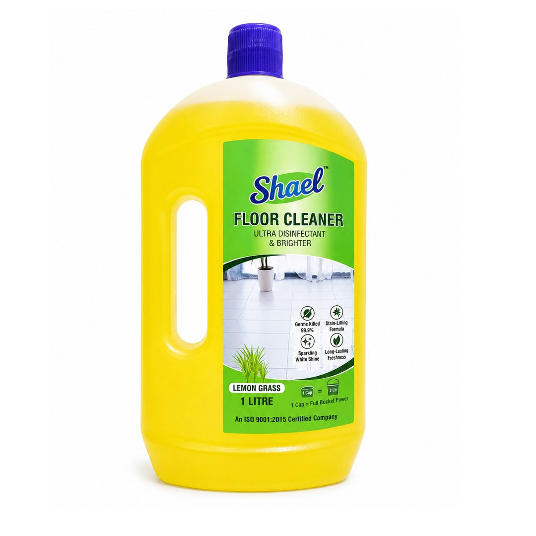 Shael Lemongrass Floor Cleaner 1 Litre | Citrus Fresh Shine