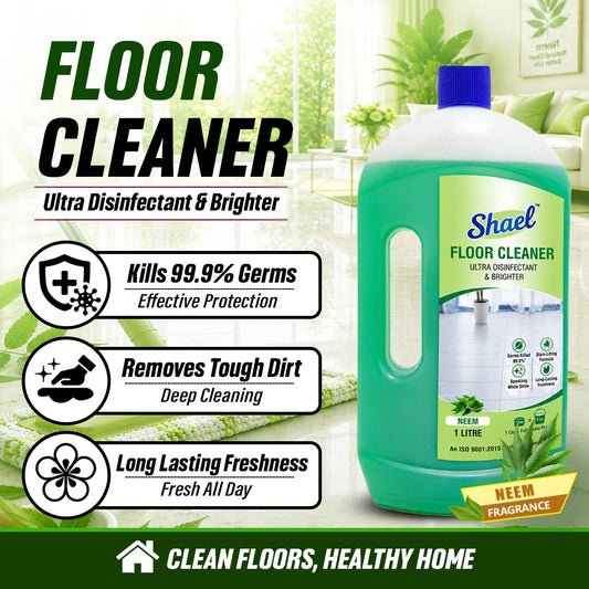 Shael Neem Floor Cleaner 1 Litre | Natural Herbal Disinfectant