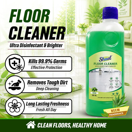 Shael Neem Floor Cleaner 500ML | Natural Herbal Disinfectant